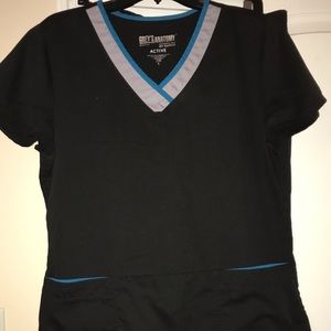 Greys Anatomy Scrub Top